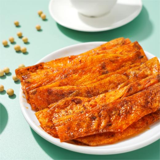 下单送手套【追剧必吃 童年回忆 纯手工0添加豆皮】名间肴·麻辣手工豆皮·6袋 商品图1