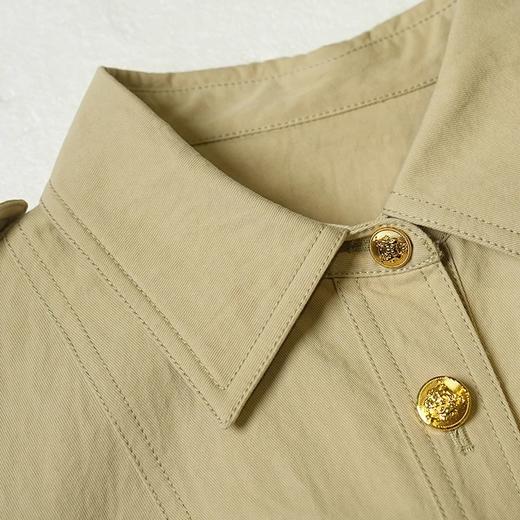 【破价】N°28 '埃菲尔’ 2025春款设计师外套女士经典腰带款风衣 商品图3