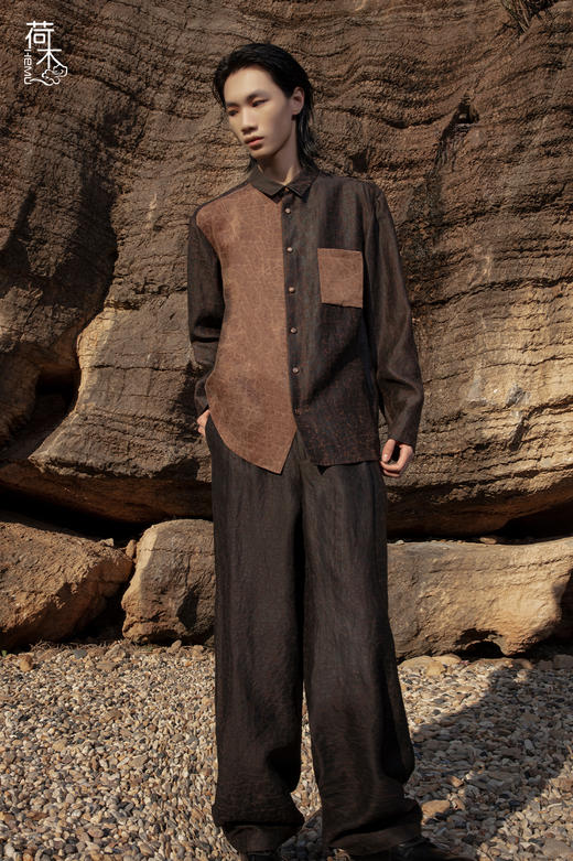 荷木HEMU丨[MEN]泥行·萝卜裤 商品图4