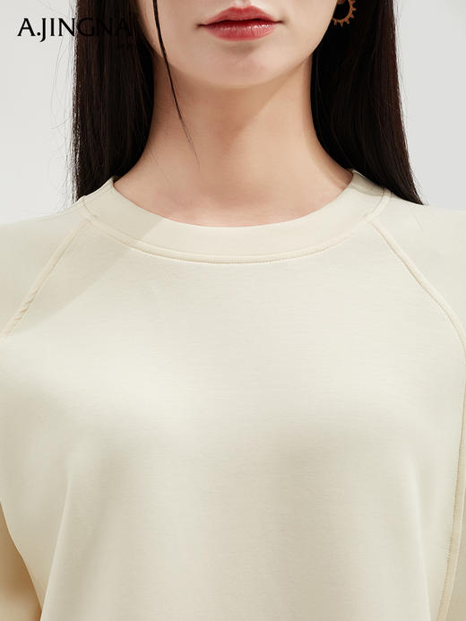 【松弛调性】阿菁娜实力穿搭C位自带显瘦卫衣F30C302017 商品图3