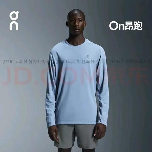 昂跑2025春夏新款男款长袖印花T恤 商品图0