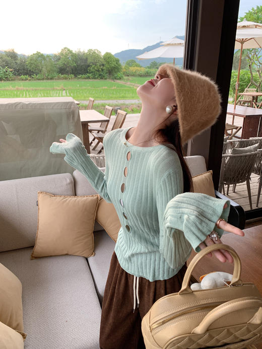 <曾小咸推荐>正反两穿针织衫 商品图10