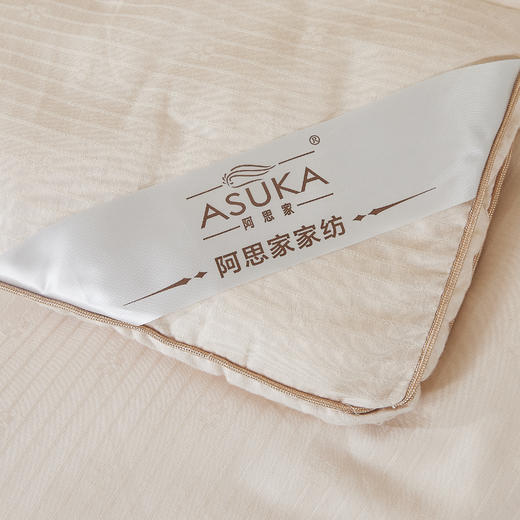 满百减十 | 阿思家被子系列 夏凉空调被/春秋大豆被 可机洗 柔软细腻 亲肤透气 商品图7