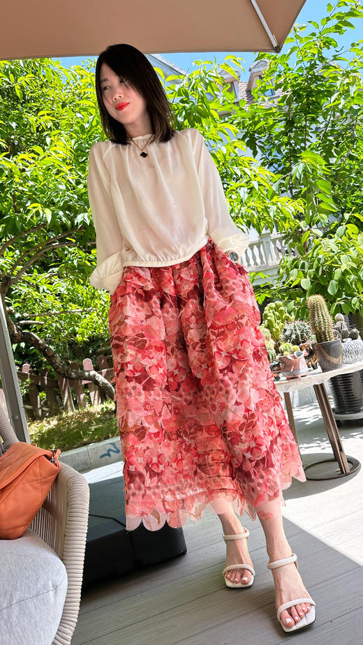 westory2024年夏季新款法式优雅细高跟凉鞋露趾高跟鞋凉鞋W24BJ62041 商品图4