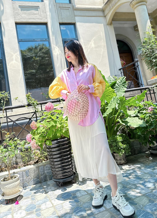 westory秋季新款厚底超轻系带运动鞋板鞋W24CM74841 商品图7