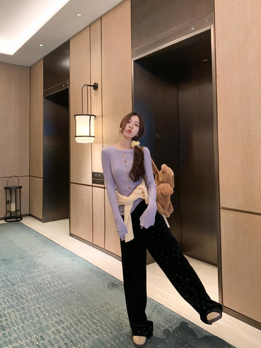 【129元任选2件】现货！正反穿针织衫 商品图11