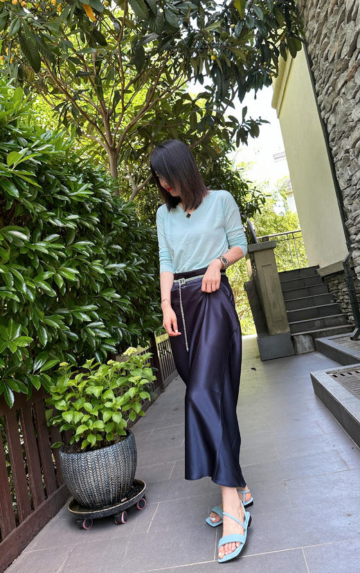 westory夏季新款法式优雅细高跟凉鞋露趾高跟鞋凉鞋W24BG62101 商品图6