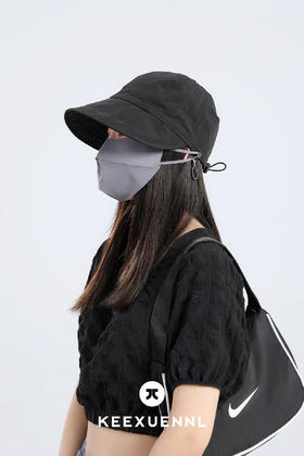🎉赵露思同款【Keexuennl珂宣尼韩版骑行太阳帽】 🍁本团39.9❗️ ⚠️下单就送冰丝防晒口罩 ✅UPF50+，紫外线阻隔率99% ✅100%回弹可折叠成手机大小 ✅可调节头围56-60cm