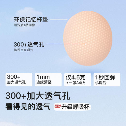 9-15岁 小番茄去污防螨内衣| likeuu少女小番茄 防螨文胸内衣 科技面料透气 学生内衣 商品图3