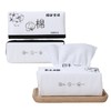 【一次性抽取式洗脸巾 婴儿可用】棉柔珍珠纹AB双面洗脸巾 尺寸升级20×20cm，50抽片装 商品缩略图3
