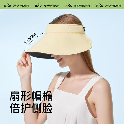 RAU防晒渔夫帽，空顶大帽檐，透气不闷热、防紫外线户外太阳帽 商品图1