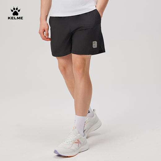 卡尔美2025新款男士男式假两件梭织短裤 商品图10
