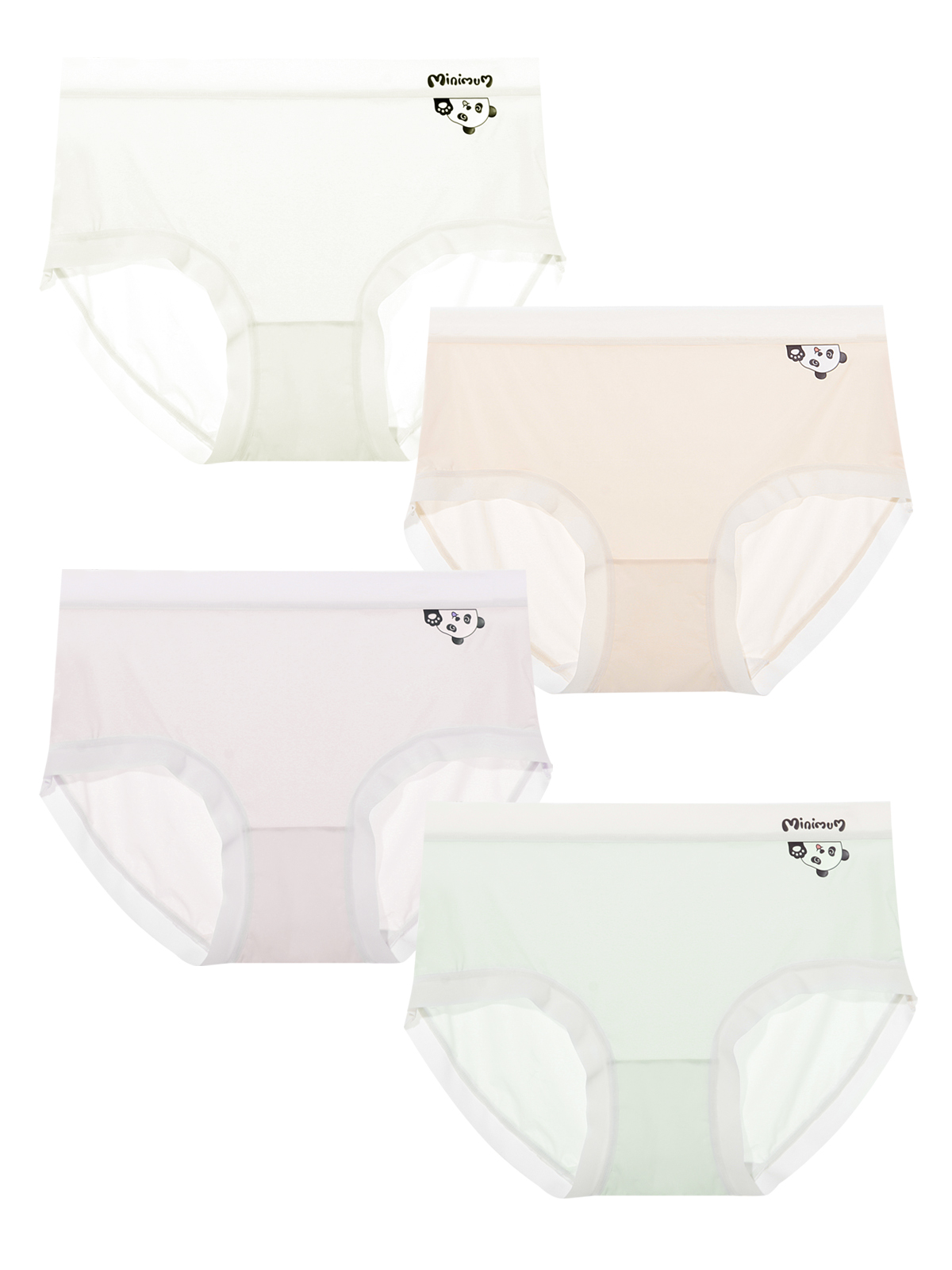 【满4条/7.5折】【1条】【秀黛】女超薄面膜平角裤（中版）女士内裤S5333026T【门店同款】【内裤非质量问题不退换】