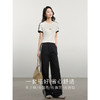 【专属特价】熙世界通勤运动风短袖T恤套装女2025夏季新款宽松休闲裤子两件套 商品缩略图2