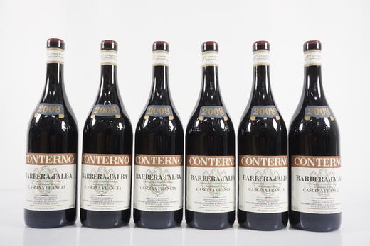 孔特诺酒庄法国农场巴贝拉红葡萄酒 2008, 意大利 商品图0