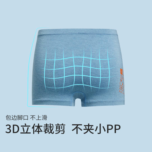 【特价爆款】小番薯PotatoKids儿童壳聚糖内裤排汗透气舒适平角内裤 商品图4
