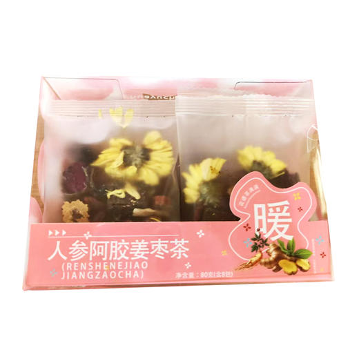 花语茶满满人参阿胶姜枣茶 商品图0