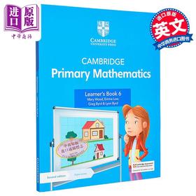 NEW Cambridge Primary Mathematics Learner's Book 6 with Digital Access (1 Year) 剑桥小学数学学生书六年级