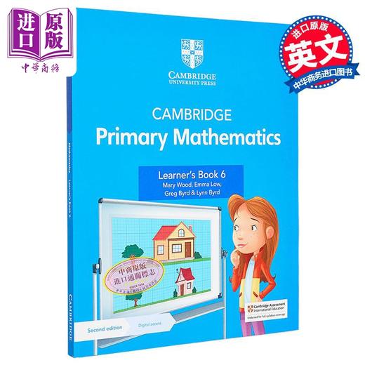 NEW Cambridge Primary Mathematics Learner's Book 6 with Digital Access (1 Year) 剑桥小学数学学生书六年级 商品图0