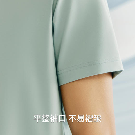 Threegun三枪 冰泉棉翻领短袖男衫-T10003A01 商品图9