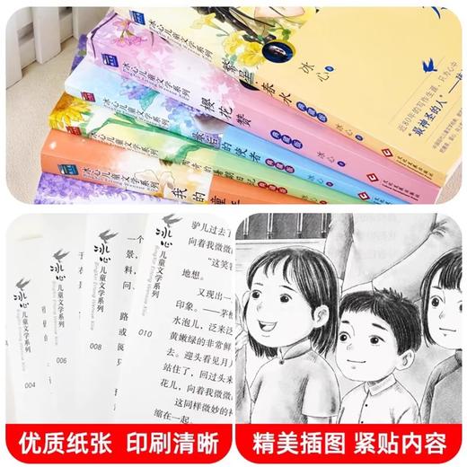 冰心奖获奖作品书系全6本儿童文学全集 三四五六年级课外阅读书籍推荐畅销书适合小学生必读的经典书目语文 3-4-5-6读物老师 商品图3