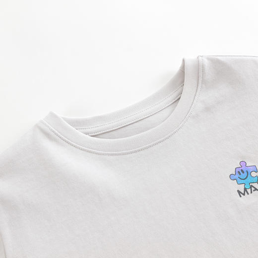 马克珍妮男童潮流撞色假两件长袖T恤儿童纯棉上衣春装新款240022 商品图4