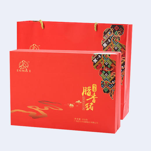 寿城春巴马腊香猪650g/盒 商品图0