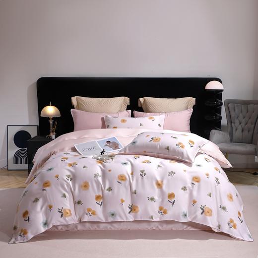 【维科家纺】莱赛尔天丝四件套-花颜 商品图0