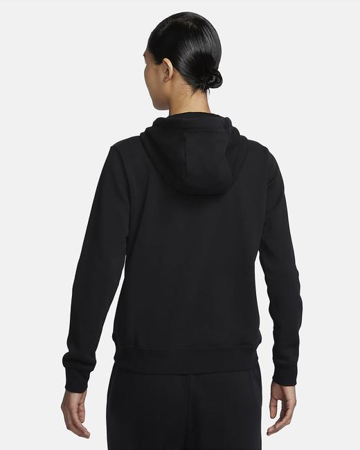 Nike 耐克Sportswear Club Fleece 女子薄绒标志套头连帽衫DQ5776-010 商品图1