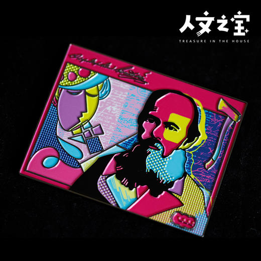 【人文之宝】陀思妥耶夫斯基系列·赛博朋克冰箱贴 商品图2