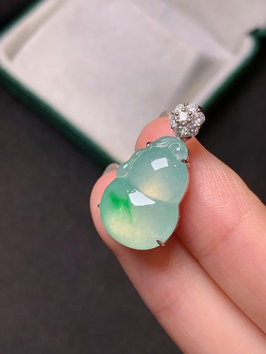葫芦翡翠吊坠 商品图2