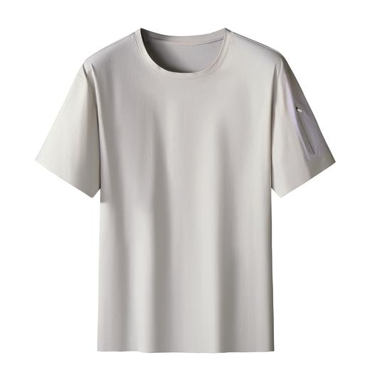 【DTH】大依优型大码圆领短袖T恤加肥加大肥佬休闲宽松运动胖子上衣男士 商品图2