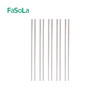 【纯色合金筷】FaSoLa家用简约合金筷防滑耐高湿餐具筷子成人一人一筷纯色合金筷 商品缩略图4