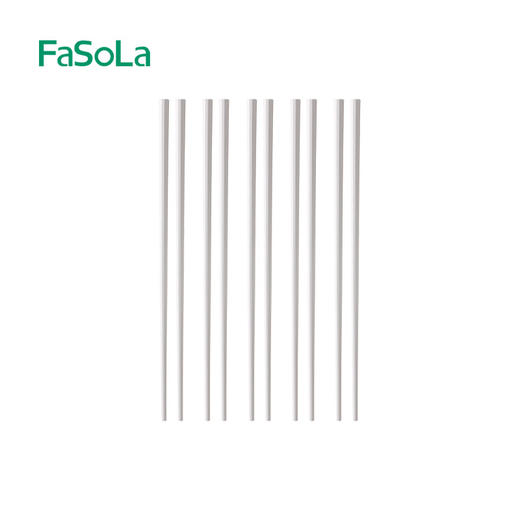 【纯色合金筷】FaSoLa家用简约合金筷防滑耐高湿餐具筷子成人一人一筷纯色合金筷 商品图4