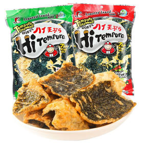 老板仔香辣味/原味天妇罗海苔40g 口感鲜香脆即开即食 050216-3/050216-2