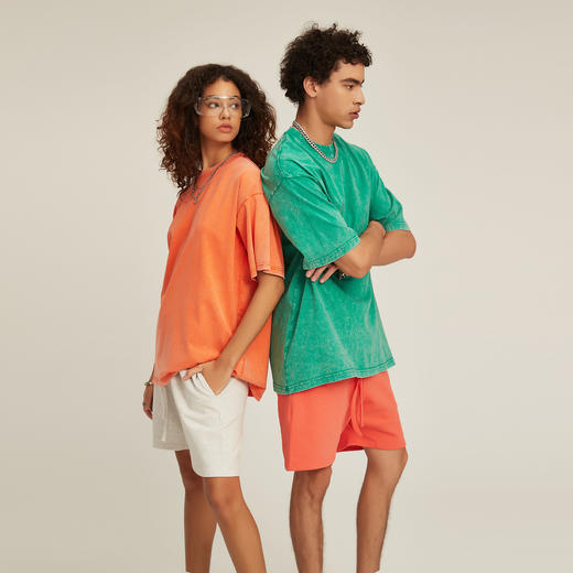 【89元/2件 230g重磅 水洗蜡染】致造zzao 水洗纯棉短袖T恤（多色 下单备注颜色全称） 商品图2