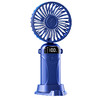 【清风徐来，轻抚夏日！】手持迷你风扇，轻音大风力，LED数显屏，五档位风力，超长续航，上班族必备，户外爱好者推荐！ 商品缩略图7