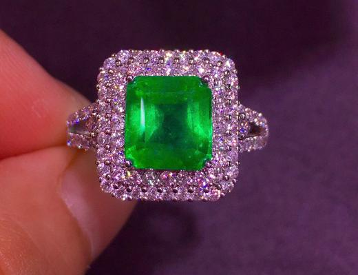 2.65ct刻面祖母绿戒指 商品图3