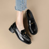 品质好货|Safiya/索菲娅2025英伦风通勤金属扣厚底乐福鞋 商品缩略图8