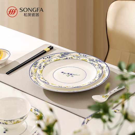 48头闲庭花香骨瓷釉中餐具 商品图1