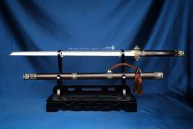 三希堂  绝影系列  冰裂星空如意唐刀 未开刃