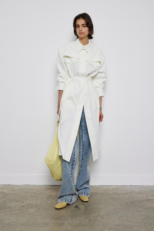 廓形衬衫夹克连衣裙 商品图0