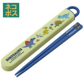 日本进口Skater抗菌清洗筷子卡通恐龙