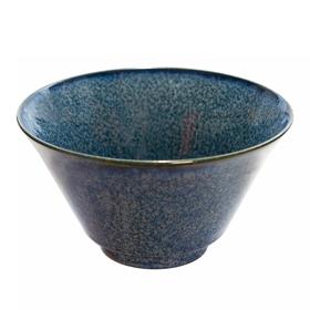 日本进口MARUSANKOND小碗S20252窑变蓝