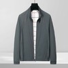 男士轻薄开衫外套网布拼接透气柔软垂感夹克   YH-8245 商品缩略图2