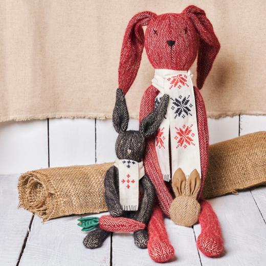 心艺珍藏：MADE51 x Uma Wang 长耳兔Luna布偶 Luna Rabbit Doll 商品图2