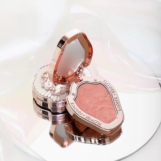 花知晓独角兽人鱼宝石浮雕腮红腮紫膨胀色雪霜珍珠哑光高光一体盘 商品图4