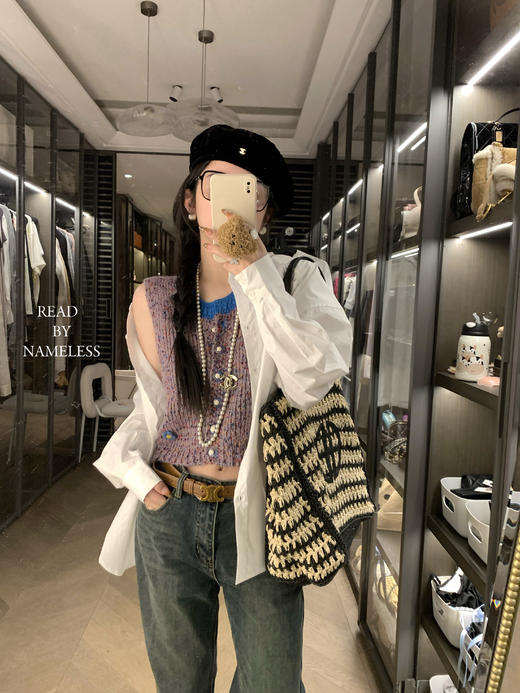 Read Nameless /彩纱小香针织马甲 2025/3/13 商品图5