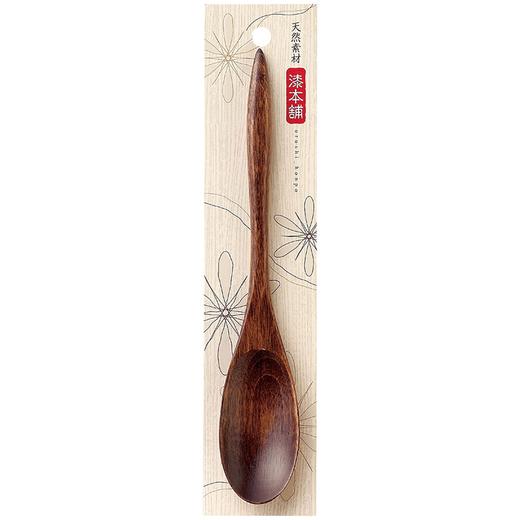 日本进口石田漆粥匙带衬纸19.8cm 商品图0