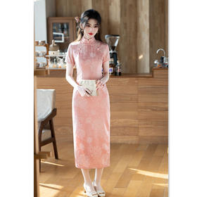 年轻款优雅文艺风，日常可穿新中式旗袍SYK36535